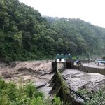 बाढीले इन्द्रावती तेस्रो जलविद्युत् आयोजनामा क्षति