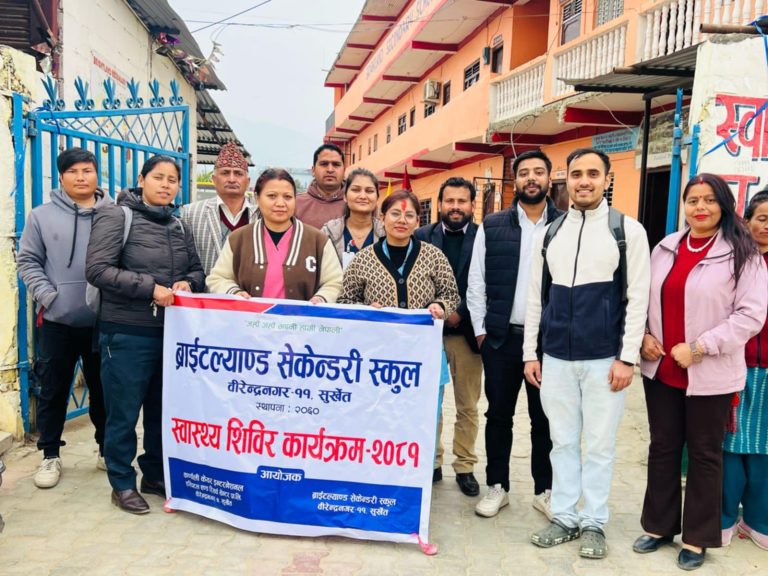 वार्षिकोत्सव पूर्वसन्ध्यामा स्वास्थ्य शिविर, मुठ्ठी दान र कुर्सी दौड सम्पन्न